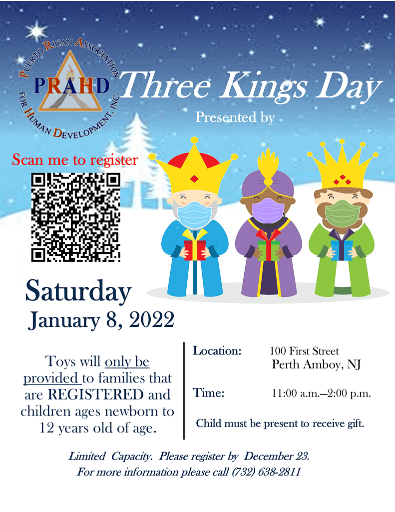 Three Kings day -flyer 2022 English